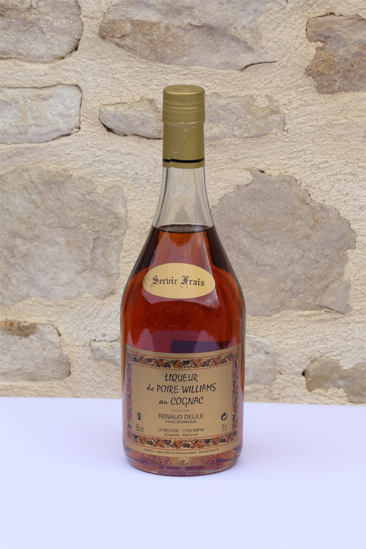 Liqueur de Poire Williams au Cognac