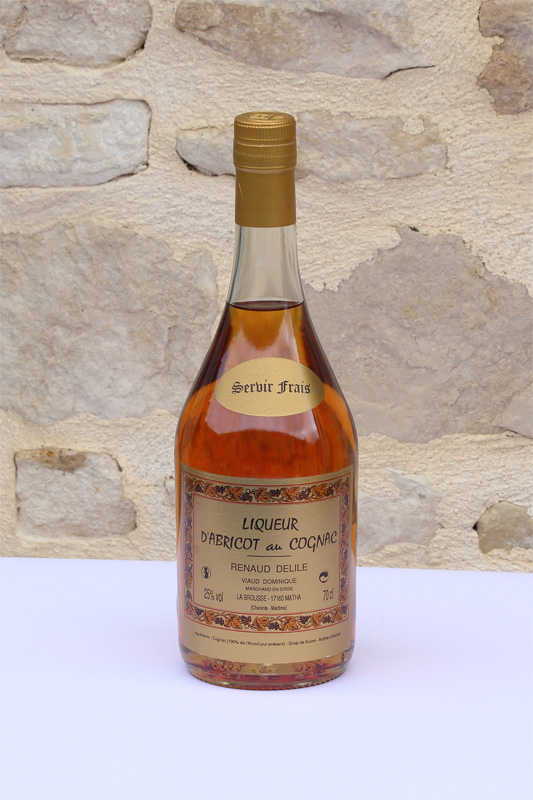 Liqueur d'Abricot  au Cognac